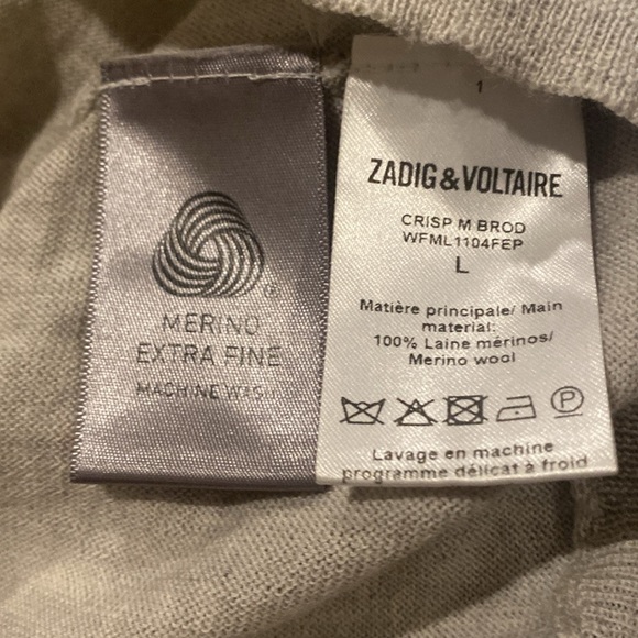 ZADIG & VOLTAIRE SWEATER - Picture 8 of 8